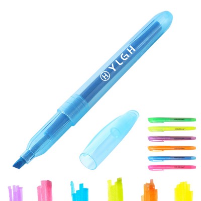Translucent Barrel Highlighter