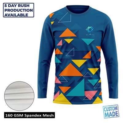 Unisex and Kids' Full Sublimation Modal Long Sleeve T-Shirt - Economy Serie