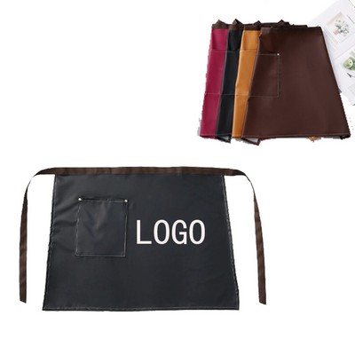 PU Waterproof Oil Resistant Half Body Apron