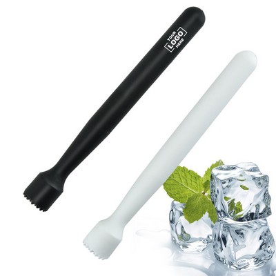 Cocktail Muddler and Ice Crusher Tool with Sturdy Head