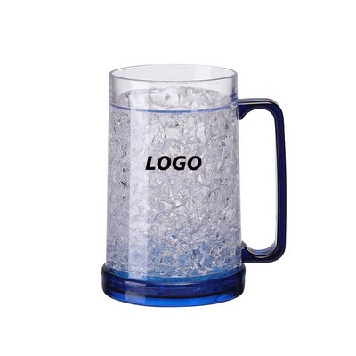 Plastic Crushed Ice Shaped Mug