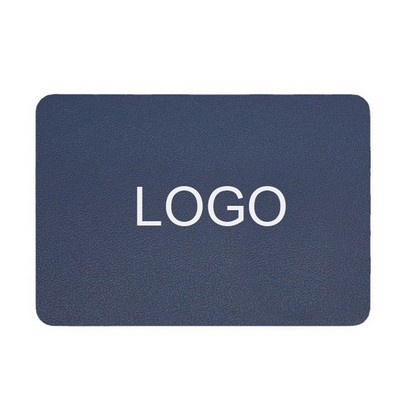 Waterproof Double-Sided Leather Mouse Pad