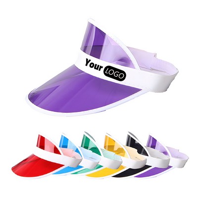 Outdoor Sun Protection Transparent Sun Hat