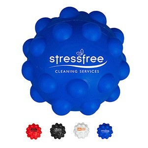 "BUBBLER" Push Pop Stress Reliever Ball