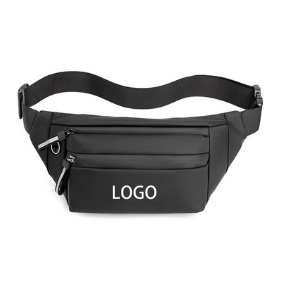Simple Nylon Crossbody Waist Bag