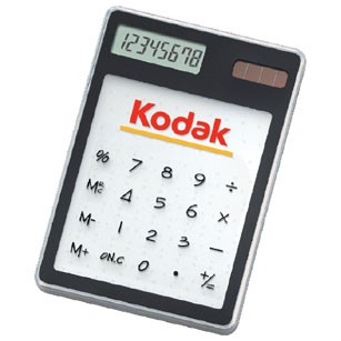 See Thru Touch Screen Calculator