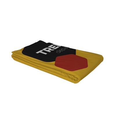 8' Straight Splash Floor Face Graphic Panel (Poly Knit)