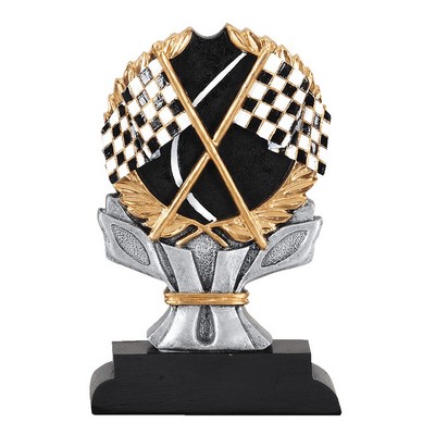 6" Racing Resin Impact Series Trophy