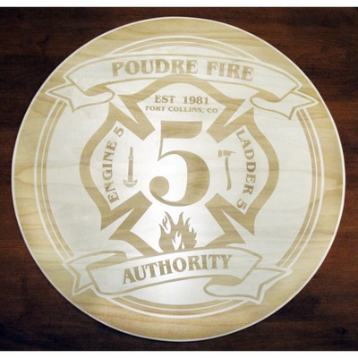 30" - Hardwood Sign