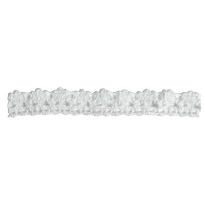 White Cotton Lace Crochet Ribbon