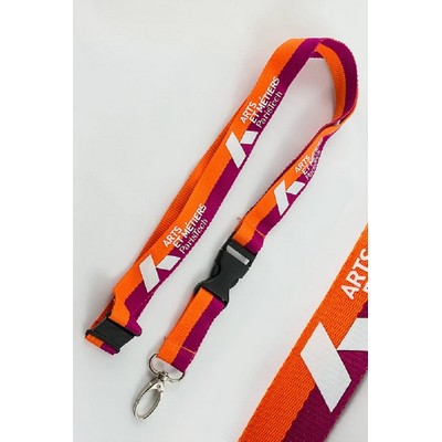 3/4" Multi-color Lanyard