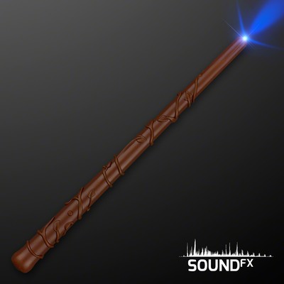 14.5" Enchanted Wizard Magic Wand for Kids, Dark Shell - BLANK