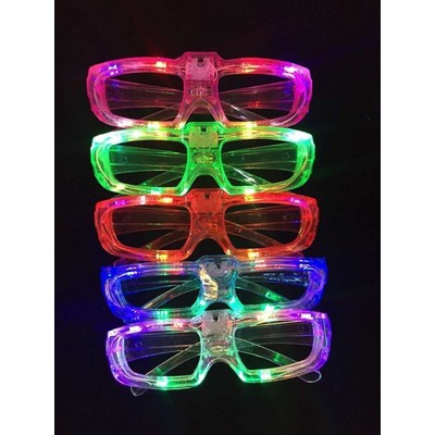 Light Up Flashing Unisex LED Glasses