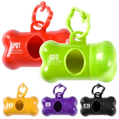 Pet Waste Bags Bone Shaped Dispensers