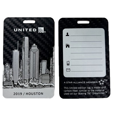 Carbon Fiber Luggage Tags
