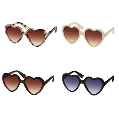 Rose Heart Women's Sunglasses