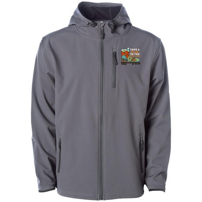 Independent Trading Co. Poly-Tech Water Resistant Soft Shell Jacket