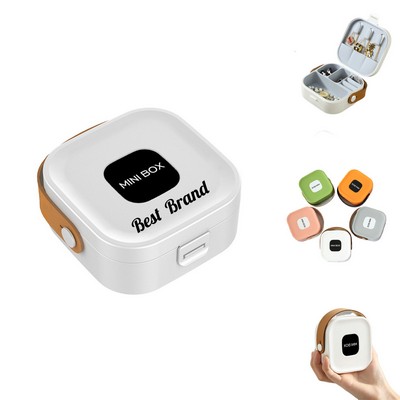 Multifunctional Portable Mini Jewelry Storage Box