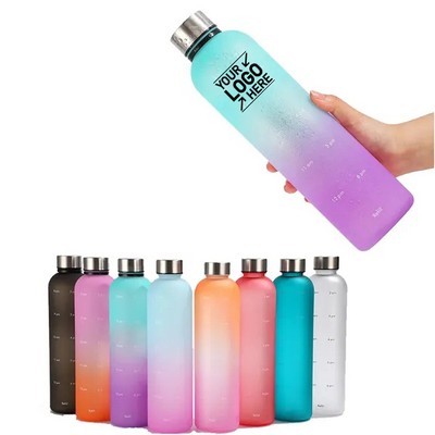32oz BPA-Free Plastic Water Bottle