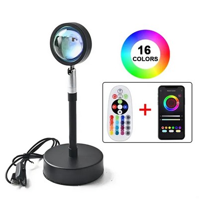 Sunset Lamp Projector with APP & Button Control