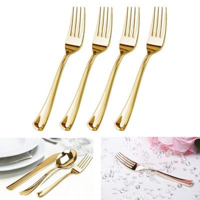 Plastic Silverware Disposable Utensils Heavy Duty Fork