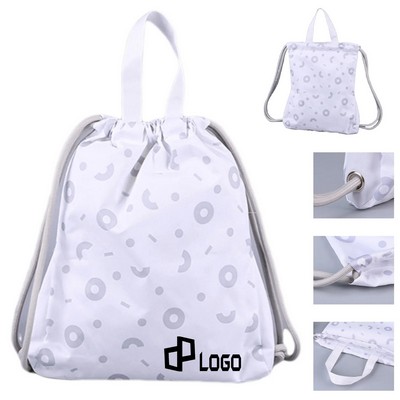 13.8X15.75 Inch Terylene Drawstring Backpack