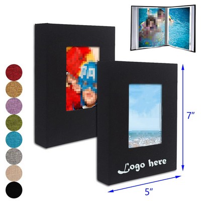 5 x 7 Inches 26 Clear Pages Hold 52 Pictures Photo Album