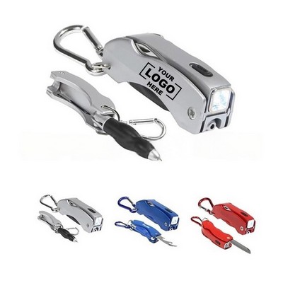 Multi-functional knife light pen