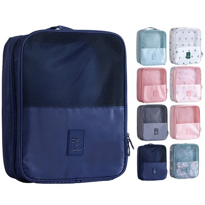 Travel Waterproof Double-Layer Dustproof Shoe Bag