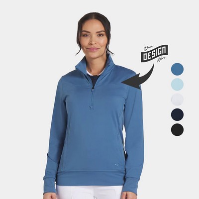 PUMA® CLOUDSPUN Isla UPF 40+ Women's Golf Quarter-Zip