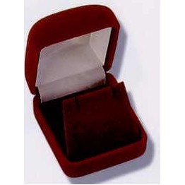 Van Buren Velour Metal Earring Flap Box