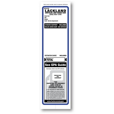 Full Color Custom Paper-Bak™ LASER-FORMS™ (1 Up Per Sheet 3 1/8"x11")