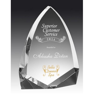 Athens Arch Optic Crystal Award (5½"x6¾")