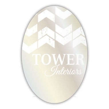 FasTurn® Foil Stamp/Embossed Oval Shaped Labels (1¼"x2½")