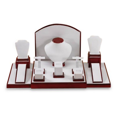 Cherrywood Gem Showcase Display