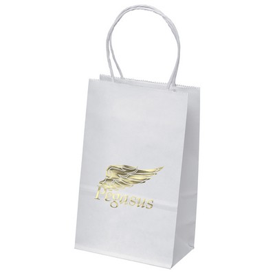 Pup - White Shopper - Foil Print