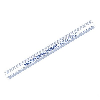 12" Flexible PVC Ruler with General Scales