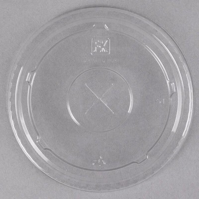 Straw-Slotted Lid, 32 Oz. Soft-Sided