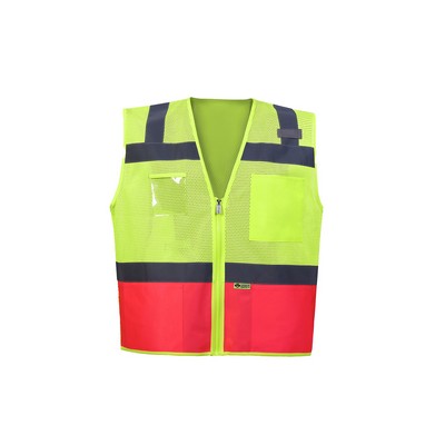 Bulk Order - Contrast Two Tone Vest - Pink