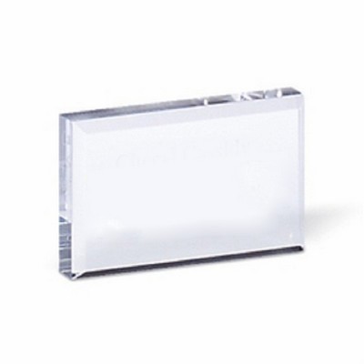 Rectangular Acrylic Paperweight