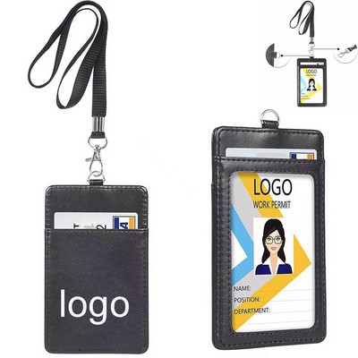 Lanyard Badge ID Card Holder