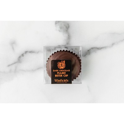 Peanut Butter Cup 1PC Dark Chocolate Halloween