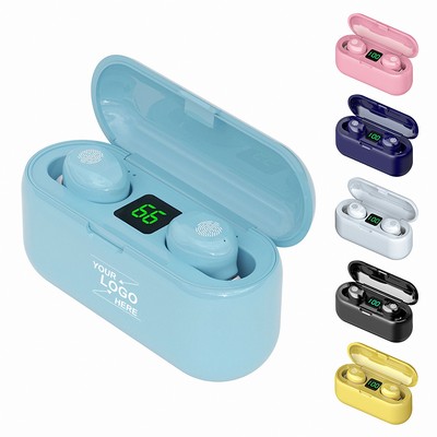 LED Display Bluetooth Earbuds