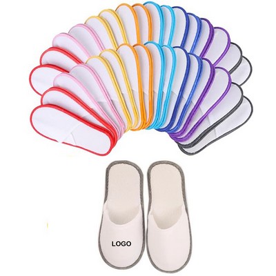 Unisex Disposable Hotel Slippers