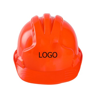 ABS Hi-Vis Safety Helmet Construction Hard Hat w/Adjustable Chin Strap