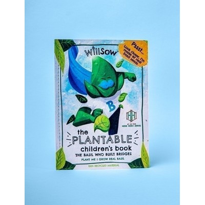 The Basil Who Built Bridges (Plantable Childrens Book)