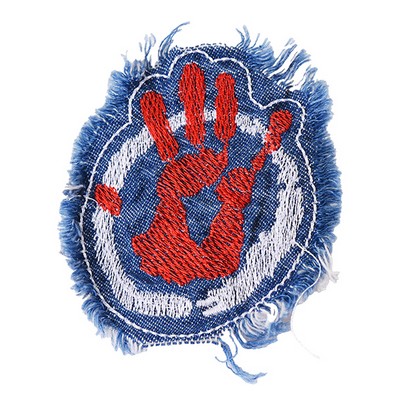 2.5" Denim Patches