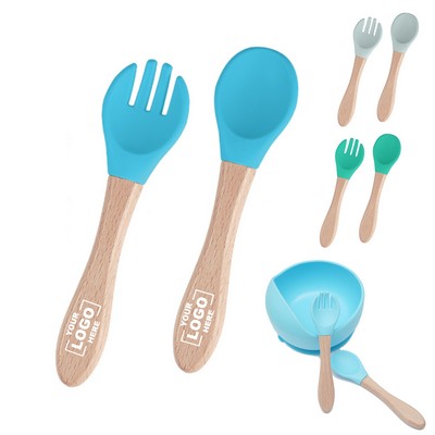 Soft Silicone Baby Feeding Spoons for Infants