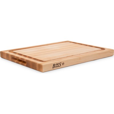 John Boss Maple Reversible Cutting Board w/Groove