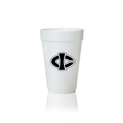 16 Oz. Tall White Styrofoam Coffee Cup